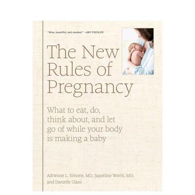 【现货】备孕到怀孕的新建议 The New Rules of Pregnancy 原版英文生活综合图书书籍