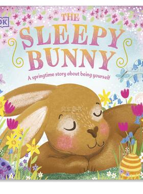 【预售】瞌睡兔 【First Seasonal Stories】The Sleepy Bunny英文儿童绘本原版图书外版进口书籍DK and Clare Wilson