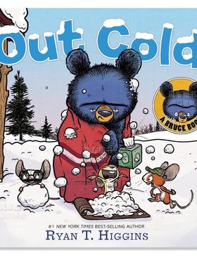 【预售】Out Cold-布鲁斯小书 Out Cold-A Little Bruce Book英文儿童绘本原版图书外版进口书籍 Ryan T. Higgins Disney Hyperio