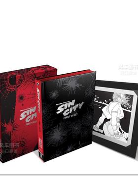 【预售】黑马漫画 罪恶之城卷5(豪华精装版) 弗兰克米勒 Frank Miller's Sin City Volume 5: Family Values 英文漫画书原版图书