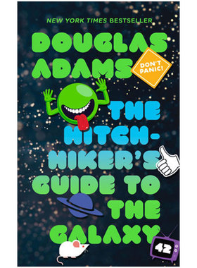 【现货】银河系漫游指南 The Hitchhiker's Guide to the Galaxy 英文原版文学小说书籍英语 简装 Douglas Adams 纽约时报畅销书
