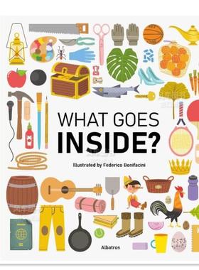 【预售】【井井有条】里面会有什么？ 【Neatly Organized Things】What Goes Inside? 英文儿童绘本原版图书进口外版书籍 Magda