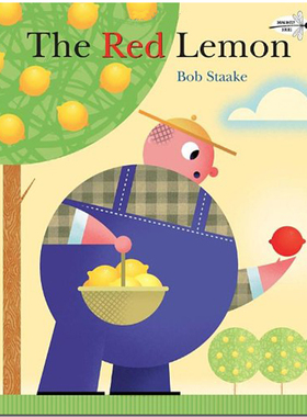 【预售】The Red Lemon 红色柠檬（英文）儿童书籍童书儿童读物适合3-6岁原版进口图书