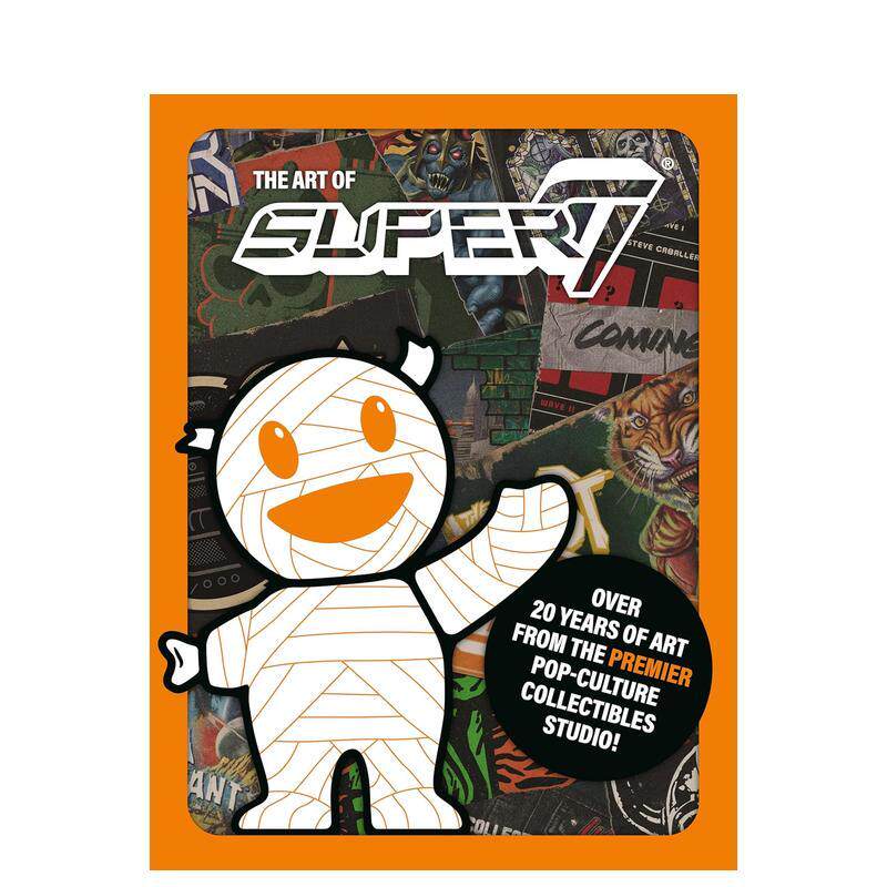 【预售】Super7工作室 艺术设定集 The Art of Super7原版英文艺术插画原画设定集 影视动漫游戏IP美学忍者神龟变形金刚经典漫画