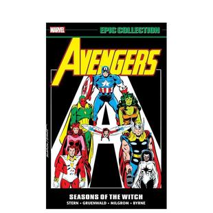 【预售】英文漫画 复仇者联盟史诗系列：女巫的季节 Avengers Epic Collection: Seasons of The Witch 原版英文漫威图书书籍