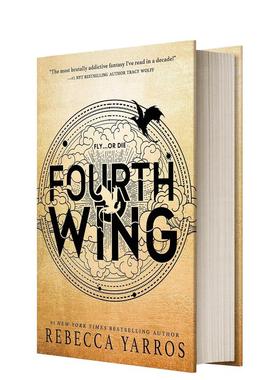 【预售】四旋翼 九重天系列 1 Fourth Wing (Empyrean #1) 原版英文文学小说