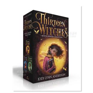 Thirteen Hunter 预售 盒装 图书外版 英文青少年读物原版 Witches 女巫猎人系列 Boxed Collection Witch 进口书籍Jodi Set