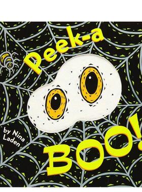 【现货】【洞洞书】躲猫猫：藏起来 【Peek-A】Boo! 原版英文儿童趣味图书