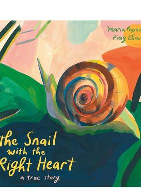 【现货】心有灵犀的蜗牛 The Snail with the Right Heart 原版英文儿童绘本图书