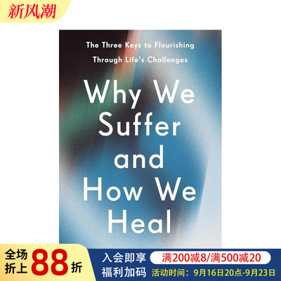 【预售】我们为何受苦，又如何疗愈 Why We Suffer and How We Heal 原版英文社会科学图书