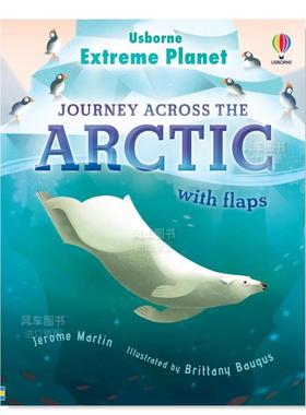 【预售】【星球极地】北极之旅 【Extreme Planet】Journey Across The Arctic 英文儿童绘本原版图书外版进口书籍 Jerome Martin