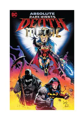 【现货】英文漫画  绝对黑暗之夜 死亡金属 Absolute Dark Nights: Death Metal 原版英文图书