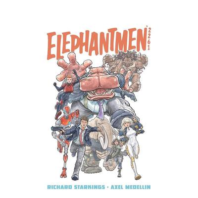 【预售】英文漫画 象人2261 卷1 Elephantmen 2261 Volume 1 原版英文图书