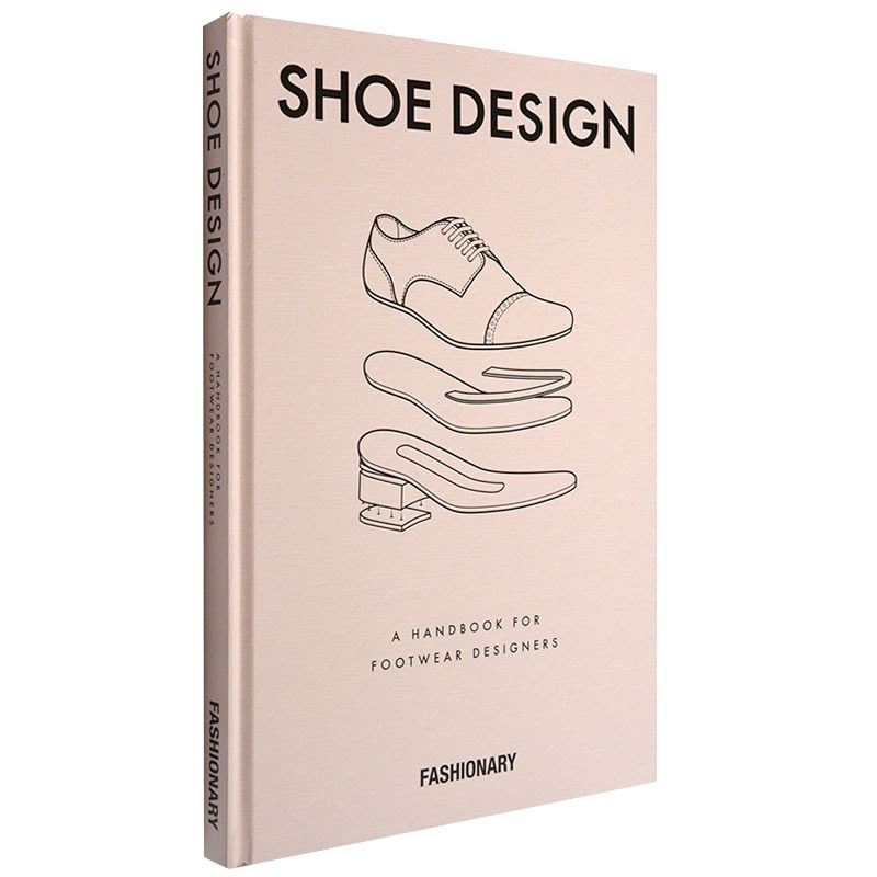 【现货】英文原版 Shoe Design鞋设计 Fashionary 鞋类设计师手册 时尚鞋子 个性鞋款 产品设计图书书籍进口
