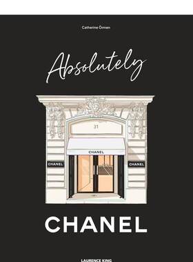 【预售】关于香奈儿的一切（附插页) Absolutely CHANEL N°5香水  2.55手袋 原版英文时尚设计