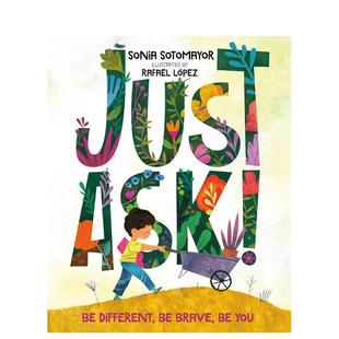 JUST 有问题就问吧 ASK 原版 进口图书 英文儿童绘本 预售