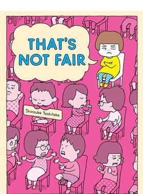 【现货】【吉竹伸介】有意见 【Shinsuke Yoshitake】That's Not Fair 原版英文儿童绘本