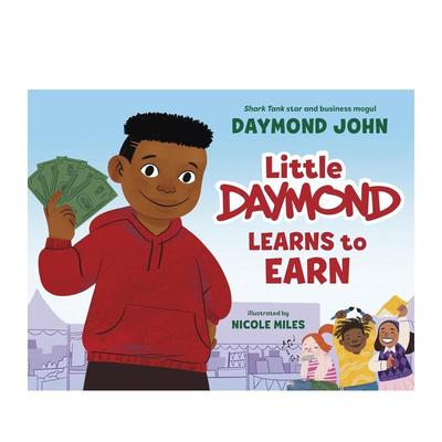 【预售】小戴蒙学会了理财 Little Daymond Learns To Earn 原版英文儿童绘本