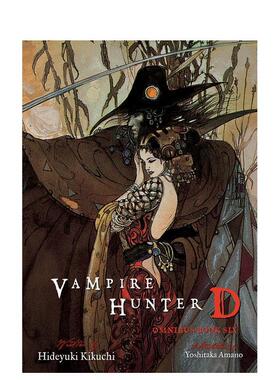 【预售】吸血鬼猎人 6 Vampire Hunter D Omnibus: Book Six 菊地秀行 英文恐怖奇幻小说原版进口文学图书 Dark Horse