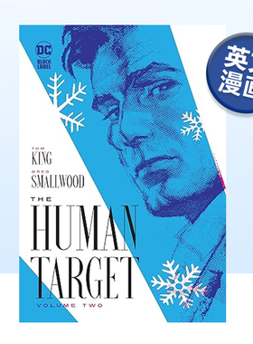 【预售】DC黑标漫画 替身标靶卷2 The Human Target 2 人形标靶 英文漫画书原版进口图书 超级英雄系列美漫书籍 Tom King