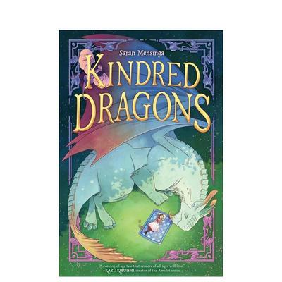 【预售】同族龙族 1 Kindred Dragons (Book 1): A Graphic Novel 原版英文儿童绘本图书书籍