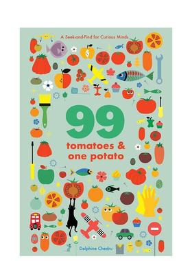 【预售】99个西红柿和一个土豆 99 Tomatoes and One Potato 原版英文儿童趣味图书