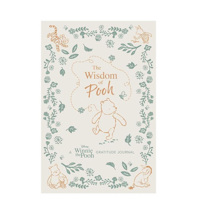 【预售】迪士尼小熊维尼感恩日记The Wisdom of Pooh: A Disney Winnie the Pooh Gratitude Journal原版英文艺术插画原画设定集
