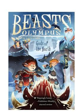 【预售】奥林波斯山之兽 BEaSTS OF OLYMPUS 7 原版英文儿童章节书图书