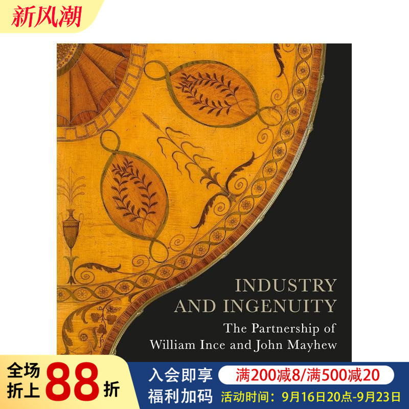 【预售】工业与智慧:威廉-因斯和约翰-梅休的伙伴关系 Industry and Ingenuity 原版英文工业产品设计图书