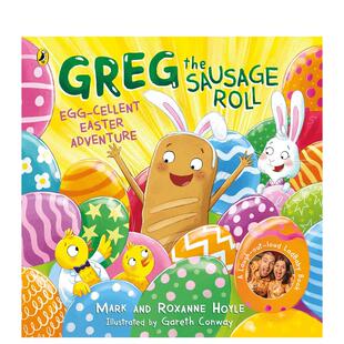 【现货】香肠卷格雷格:鸡蛋味复活节冒险 Greg the Sausage Roll:Egg-cellent Easter Adventure 英文原版儿童绘本故事英语图画书