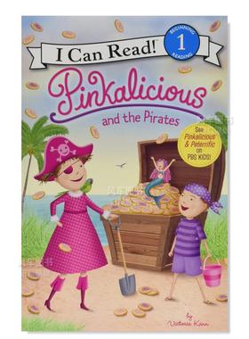 【现货】【粉红公主】海盗 Pinkalicious and the Pirates英文儿童绘本原版图书进口书籍Kann, Victoria