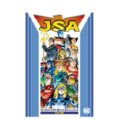 【现货】DC漫画 JSA全明星正义协会 纲要卷1 JSA Compendium One 英文漫画书原版进口图书美漫书籍 Joe Kelly
