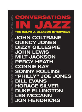【预售】Conversations in Jazz爵士乐中的对话  Ralph J. Gleason书籍进口原版