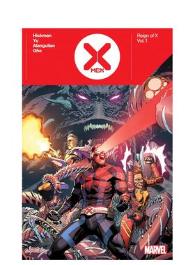 【预售】漫威漫画 X战警：X的统治 卷1 X-Men: Reign Of X By Jonathan Hickman VOL.1 英文漫画书原版进口美漫漫画书籍