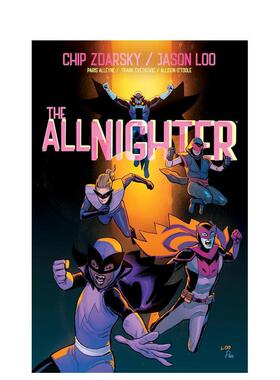 【预售】英文漫画 彻夜狂欢 卷3 The All-Nighter Volume 3 黑马漫画 原版英文图书