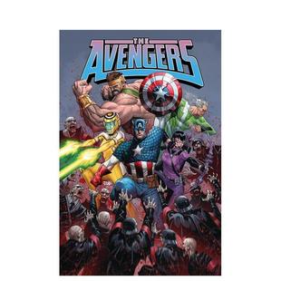 复仇者联盟 进口图书美漫 英文漫画书原版 Mackay XJS 漫威漫画 Vol.3 Avengers 杰德麦凯卷3：血色狩猎 Hunt Blood Jed