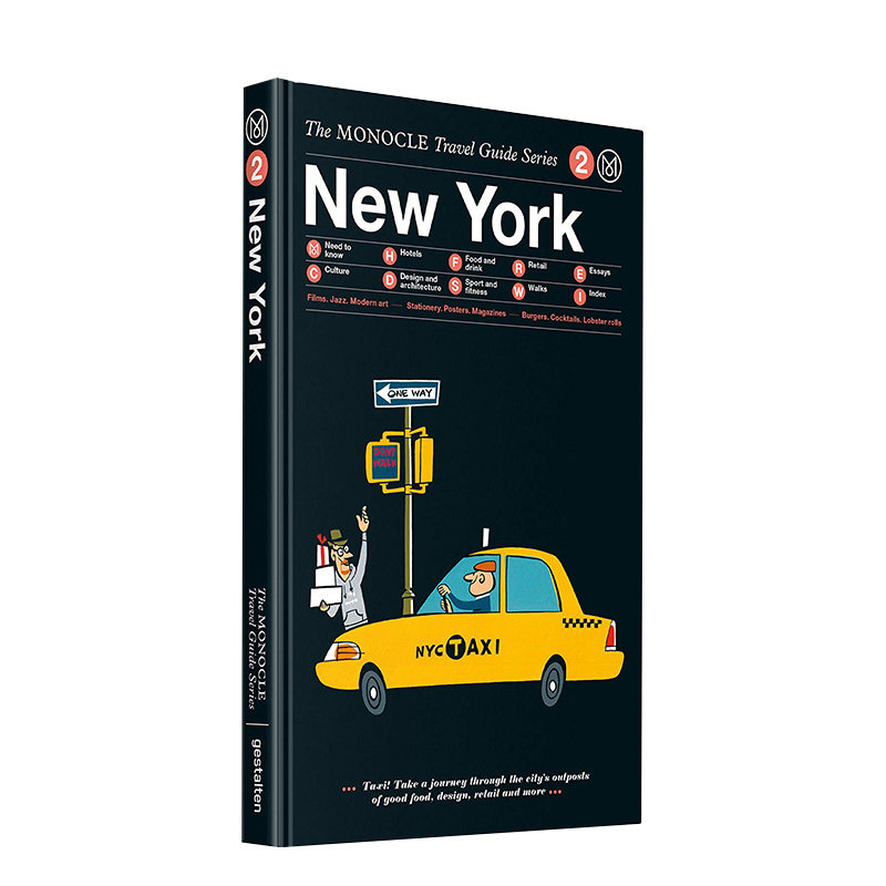【现货】纽约new york 单片眼镜出版社美国城市旅游特辑小册子图书