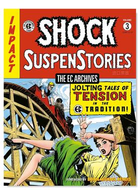 【预售】EC档案:电击悬架 卷3 The EC Archives: Shock Suspenstories Volume 3英文漫画原版图书外版进口书籍Carl Wessler, Geor