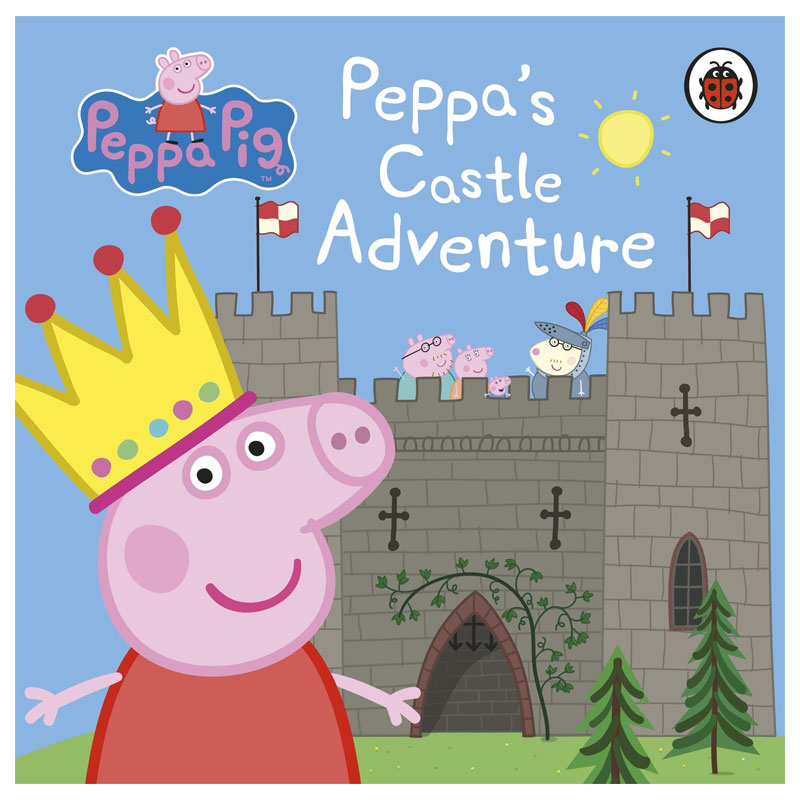 【预售】peppa pig 英文版 绘本小猪佩奇Peppa’s Castle Adventure 粉红猪小妹佩琪的城堡冒险 英文儿童绘本原版进口图书书籍