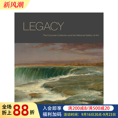 【预售】Legacy: The Corcoran Collection and the National Gallery of Art，遗产：科科伦收藏和国家美术馆 英文