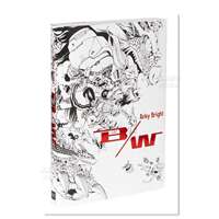 【 Pre-sale 】Acky Bright's Art Collection, a collection of works by Japanese illustrators Acky Bright B/W, an original black and white color tone painting collection in English, cocon series, PIE publication thumbnail 2