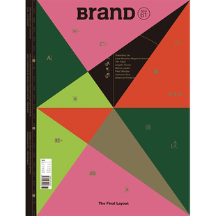 【现货】BranD杂志61期英文版 本期主题：The Final Layout 原版艺术平面设计期刊杂志书籍