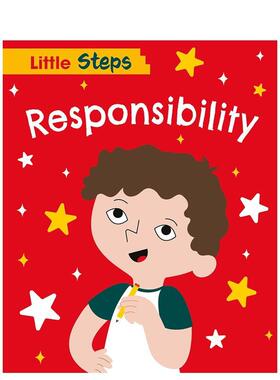 【现货】小步伐：责任 Little Steps: Responsibility 原版英文儿童绘本图书书籍