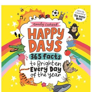 【现货】快乐时光:照亮365天的小事 Happy Days: 365 Cheerful F 原版英文儿童绘本图书书籍