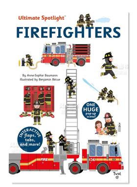 【现货】终极焦点:消防员 Ultimate Spotlight: Firefighters 儿童绘本英文原版图书进口书籍