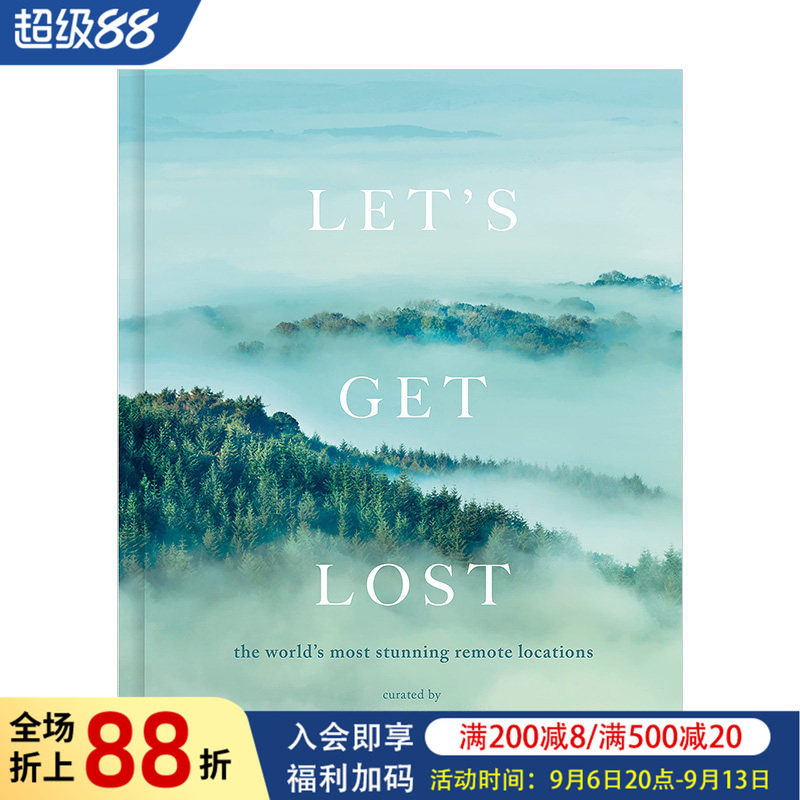 【现货】让我们迷失吧 Let's Get Lost 英文原版极地高山风景摄影集旅游生活精装图集艺术画册书籍 摄影师Finn Beales作品图片