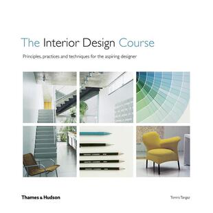 The Course 现货 室内设计课程 进口图书 Thames Interior T&H 英文室内设计装 原版 Design Hudson 饰