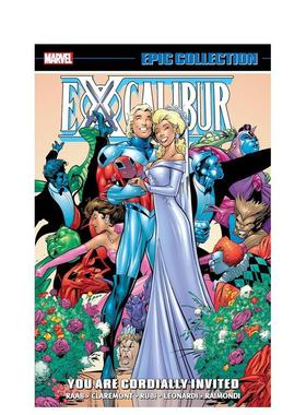 【预售】英文漫画 圣剑史诗系列：诚挚邀请你 EXCALIBUR EPIC COLLECTION: YOU ARE CORDIALLY INVITED 原版英文图书