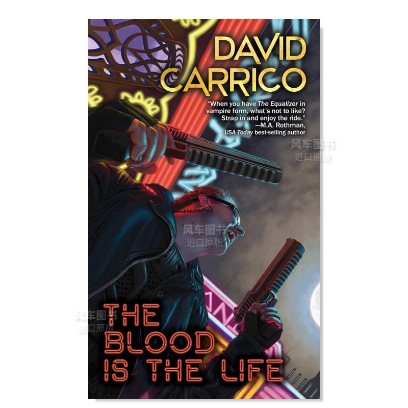 【预 售】血淋淋的生活Blood is the Life英文小说 原版图书进口外版书籍CARRICO, DAVID DIST CLIENT/BAEN 书籍/杂志/报纸 艺术类原版书 原图主图