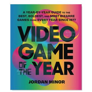 进口书籍 Jordan Video the Year英文插画原画设定集原版 1977至今年度游戏艺术汇编 Game Minor 图书外版 预售